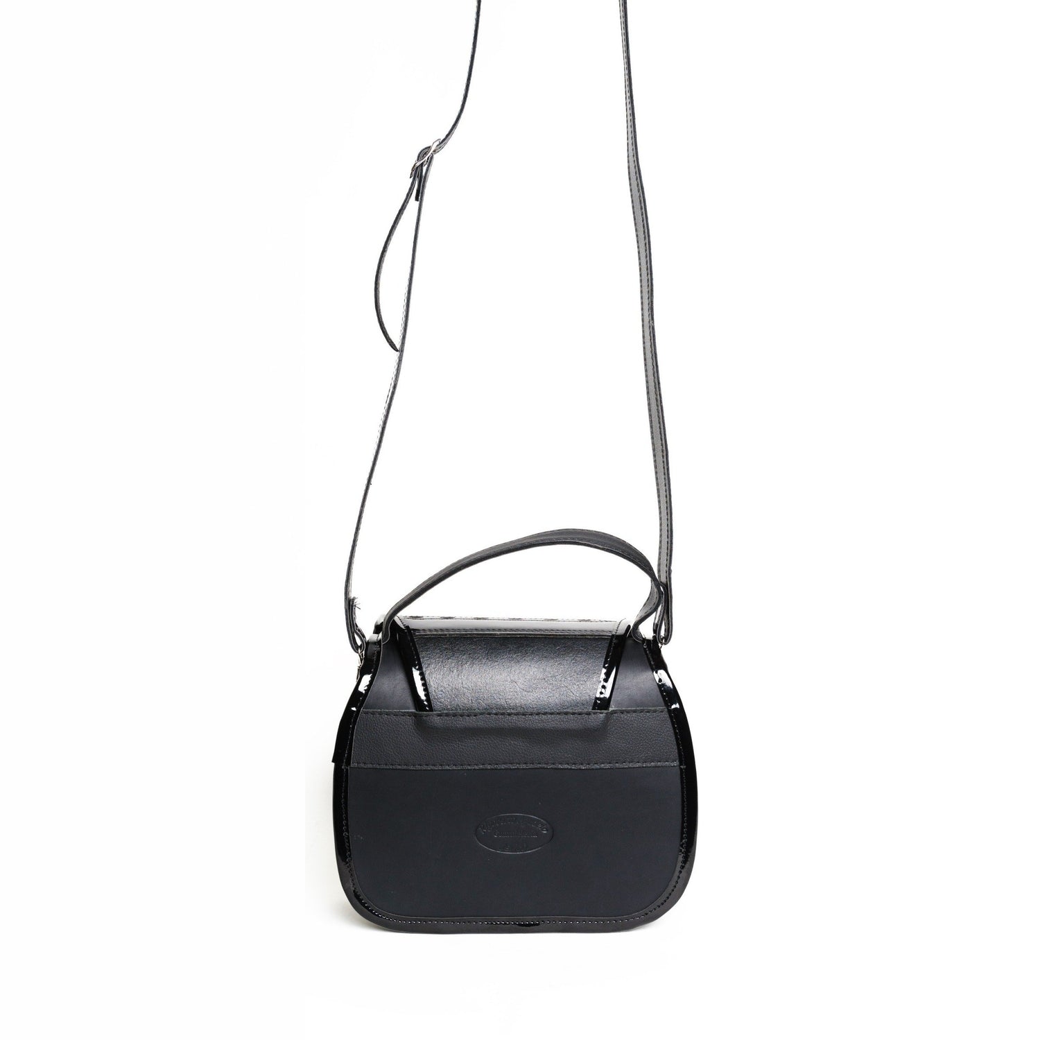 calf hair luxury handmade handbag top handle back