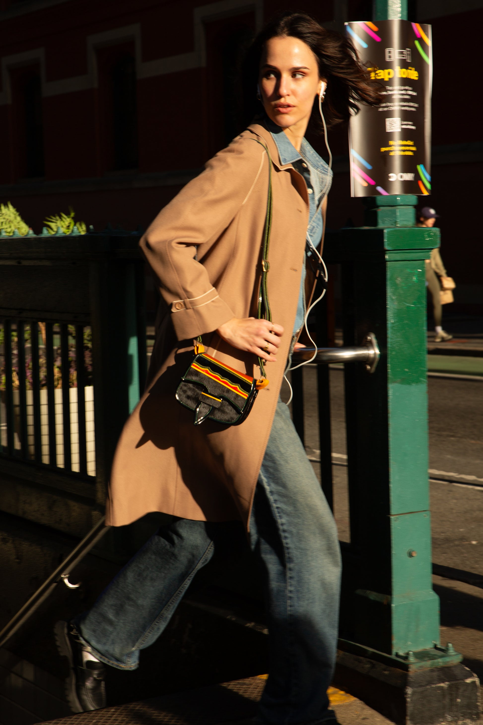 El Tradicional Crossbody Leather Cowhide Bag