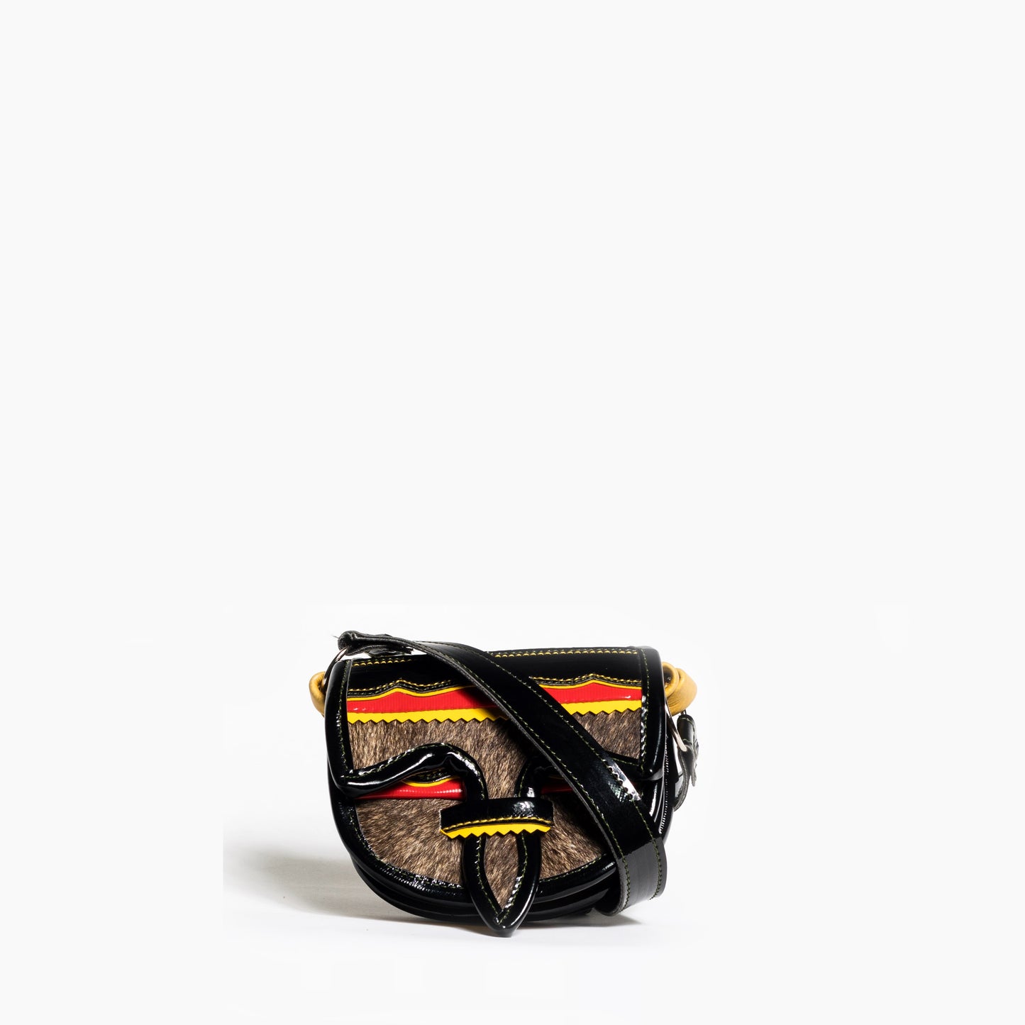 calf hair luxury  handmade handbag crossbody