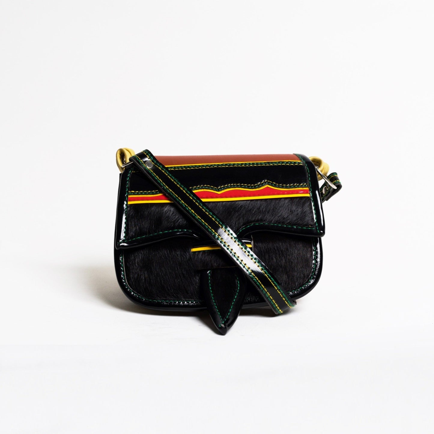 calf hair luxury  handmade handbag crossbody